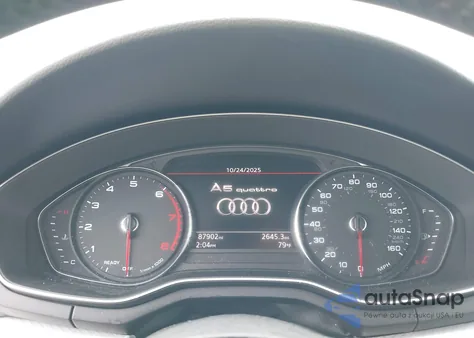 2018 Audi A5 2.0T Premium z USA, uszkodzony, nr VIN WAUDNCF51JA009645